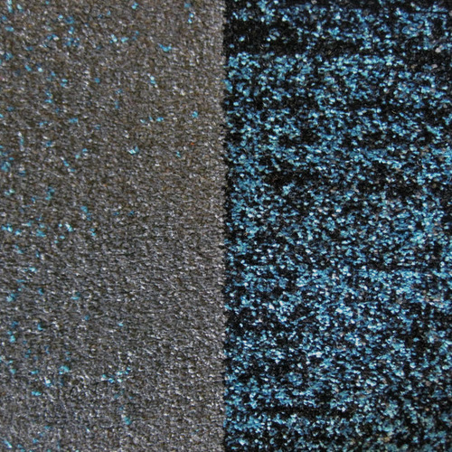 Blue & Grey Block Aslan Round Rug