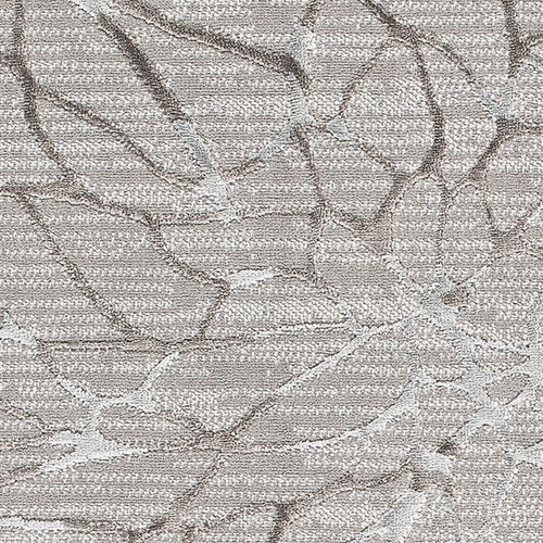 Platinum Grey Fantasy Round Rug