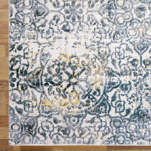 Slate Oriental Stella Power-Loomed Rug
