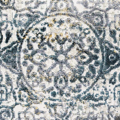 Slate Oriental Stella Power-Loomed Rug