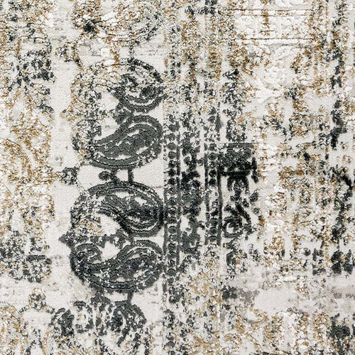 Sand Oriental Stella Power-Loomed Rug