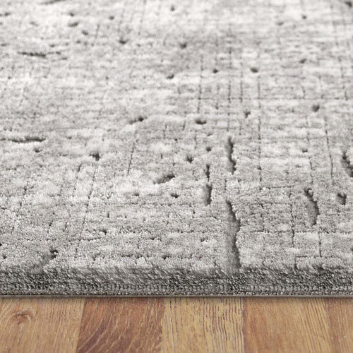 Grey Ikat Maxim Power-Loomed Rug