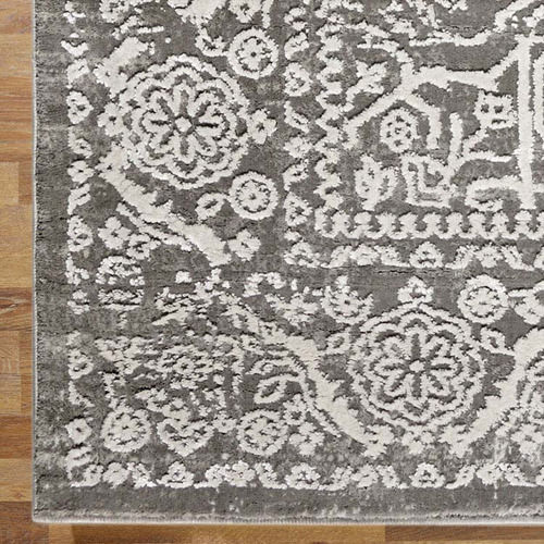 Light Grey Imperial Stella Power-Loomed Rug