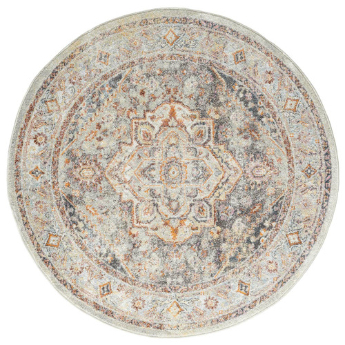 Kearney Raffa Power-Loomed Round Rug