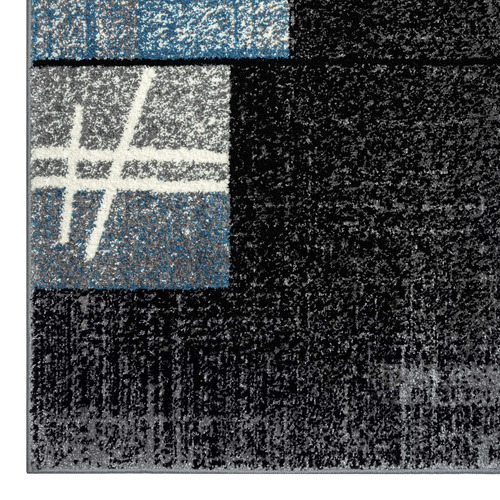 Blue Harleian Power-Loomed Rug