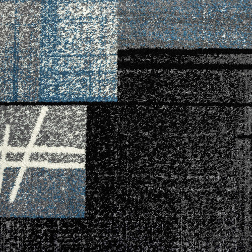 Blue Harleian Power-Loomed Rug
