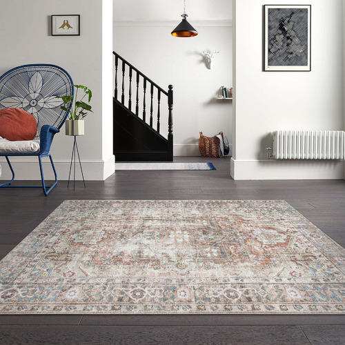 Lotus Rugs Gualtieri Oriental Power-Loomed Rug | Temple & Webster