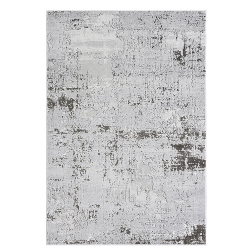 Silver Luna Power-Loomed Rug