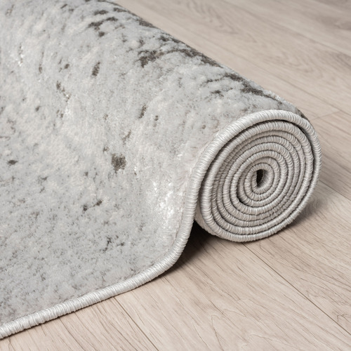 Silver Luna Power-Loomed Rug