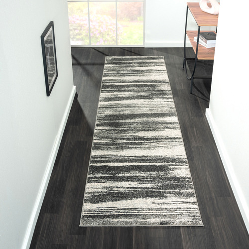 Charcoal Astra Power-Loomed Runner