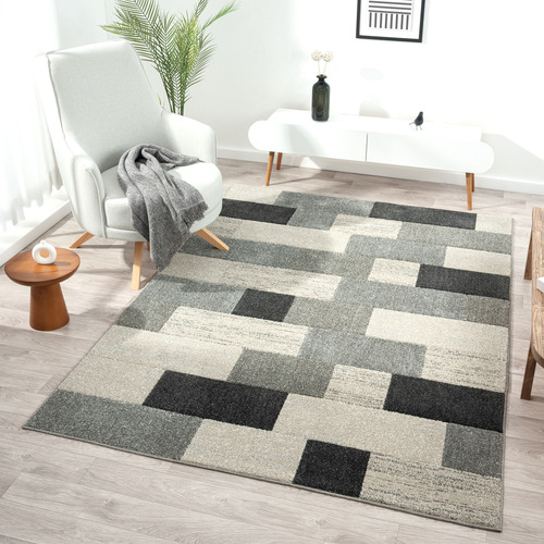 Slate Astra Power-Loomed Rug