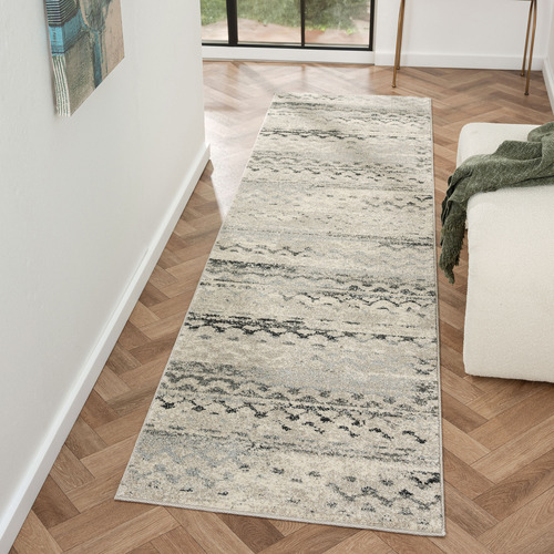 Ivory Astra Power-Loomed Runner