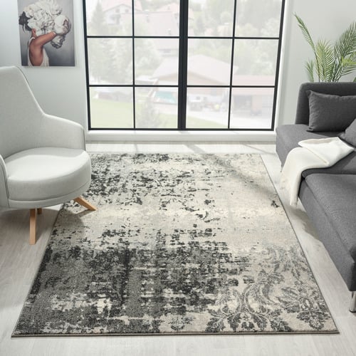 Sand Astra Power-Loomed Rug