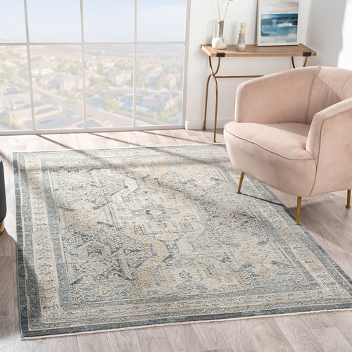 Charcoal Fantine Power-Loomed Rug