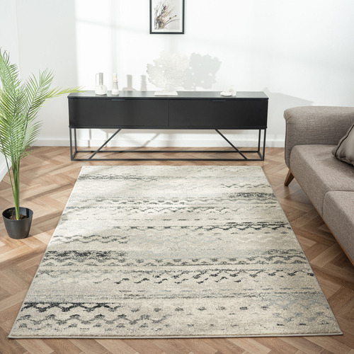 Ivory Astra Power-Loomed Rug