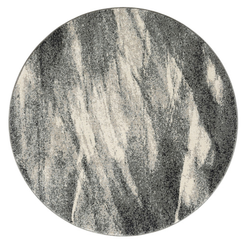 Ash Astra Round Rug