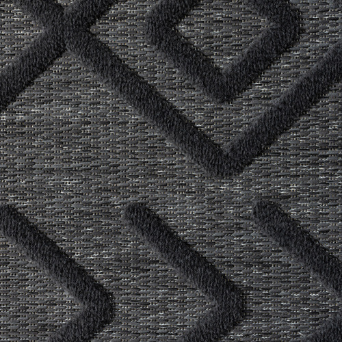 Charcoal Charm Power-Loomed Runner