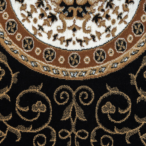 Black Ceres Power-Loomed Rug