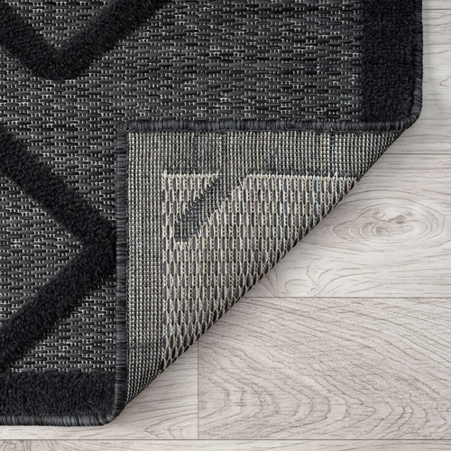 Charcoal Charm Power-Loomed Runner