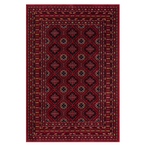 Red Solstone Power-Loomed Rug