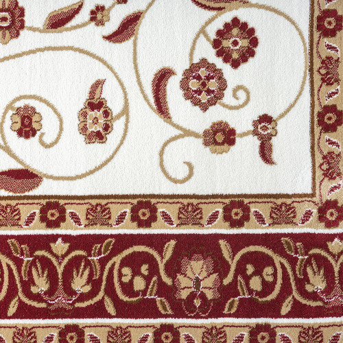 Cream Ceres Power-Loomed Rug