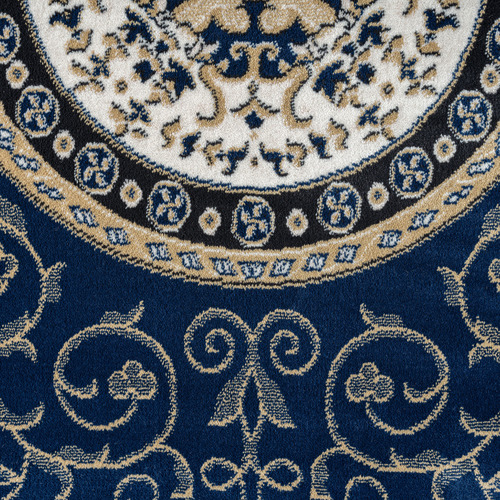 Navy Ceres Power-Loomed Rug