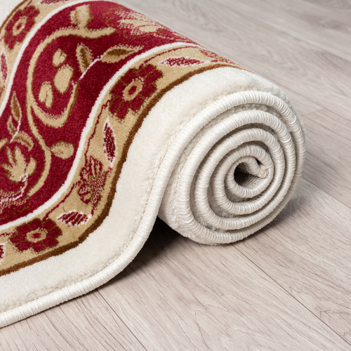 Cream Ceres Power-Loomed Rug
