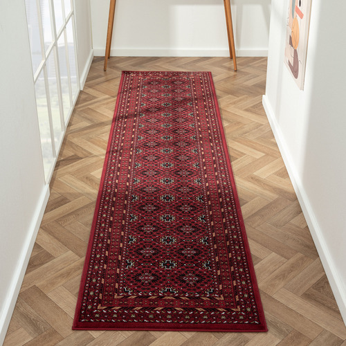 Red Solstone Power-Loomed Runner