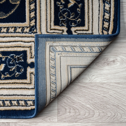 Navy Ceres Power-Loomed Rug