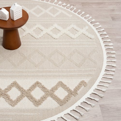 Farin Contemporary Round Rug