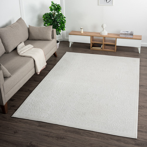Ivory Sarva Traditional Rug