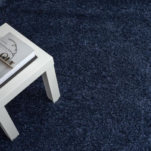 Navy Vivien Power-Loomed Rug