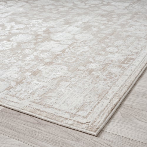 Halimah Geometric Viscose-Blend Rug