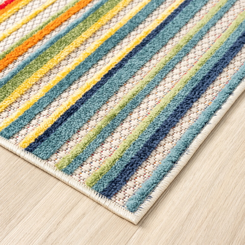 Multicolour Parma Striped Indoor/Outdoor Rug