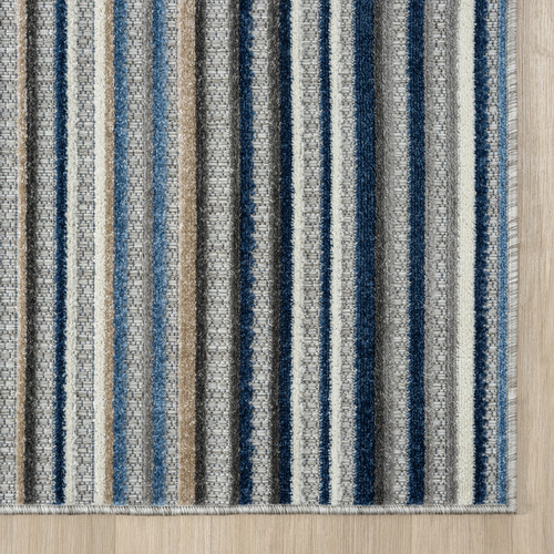 Cloud Parma Striped Indoor/Outdoor Rug