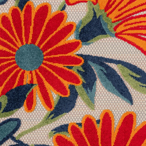Multicolour Bethany Floral Indoor/Outdoor Rug