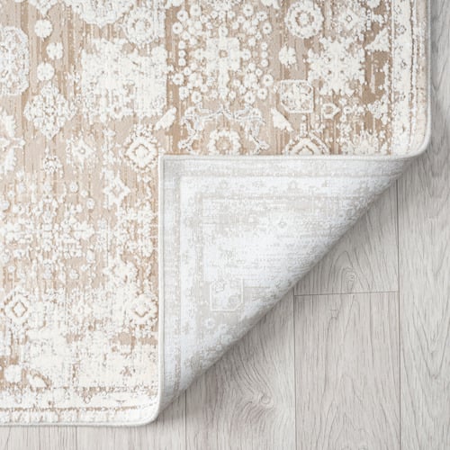 Halimah Geometric Viscose-Blend Rug