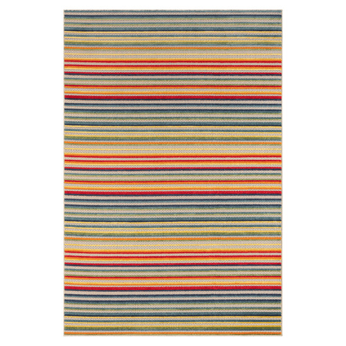 Multicolour Parma Striped Indoor/Outdoor Rug