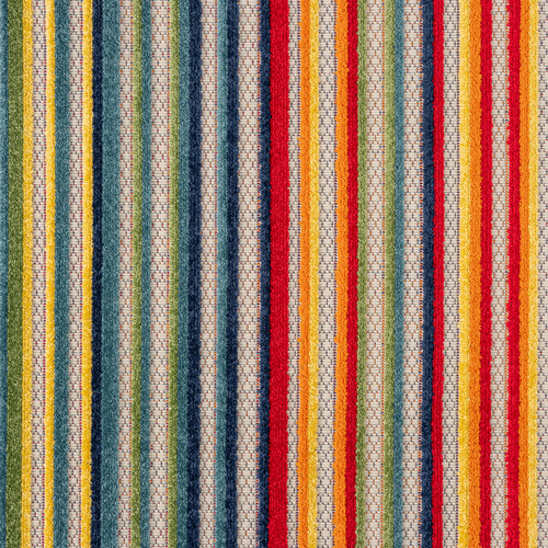 Multicolour Parma Striped Indoor/Outdoor Rug