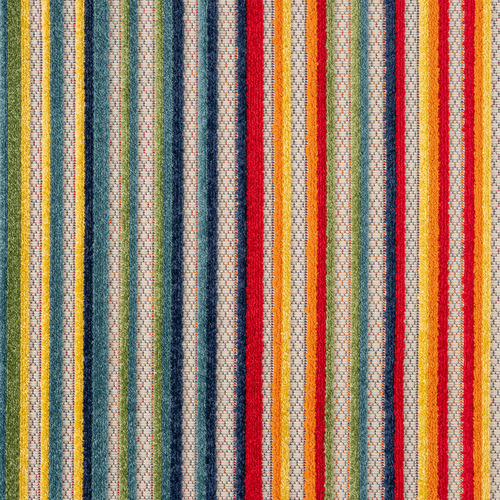 Multicolour Parma Striped Indoor/Outdoor Runner