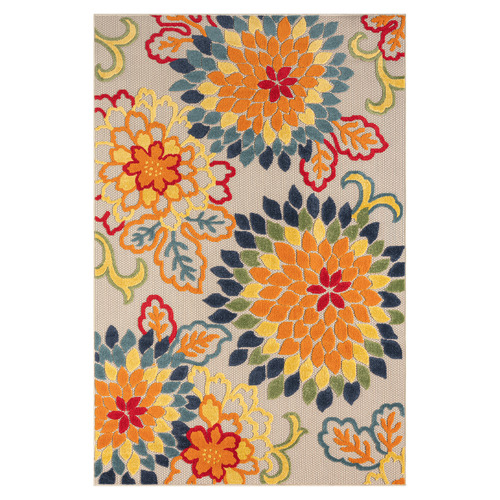 Lotus Rugs Lancaster Floral Indoor/Outdoor Rug | Temple & Webster