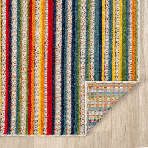 Multicolour Parma Striped Indoor/Outdoor Runner
