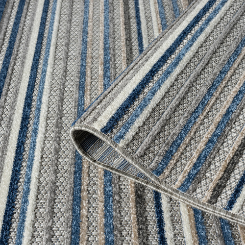 Cloud Parma Striped Indoor/Outdoor Runner