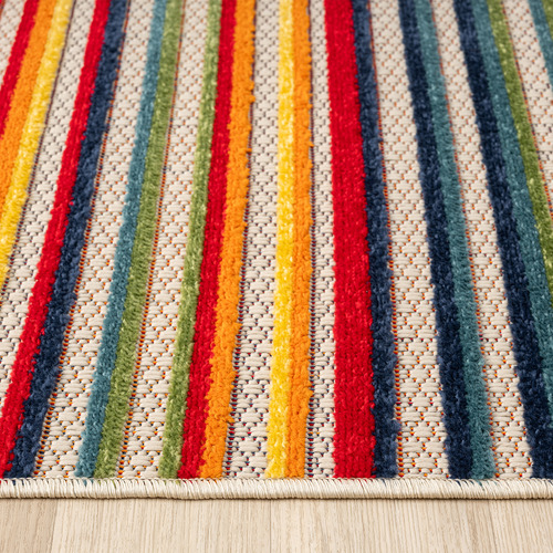 Multicolour Parma Striped Indoor/Outdoor Runner