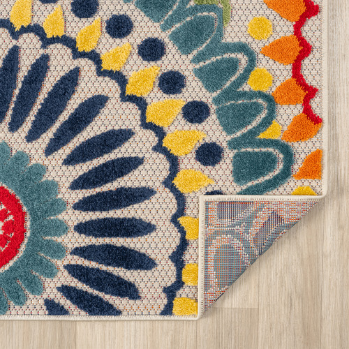 Roseburg Floral Indoor/Outdoor Runner
