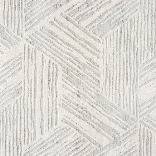 Portland Geometric Viscose-Blend Rug