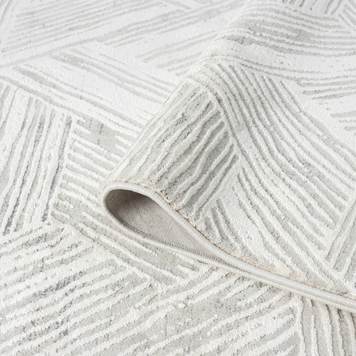 Portland Geometric Viscose-Blend Rug