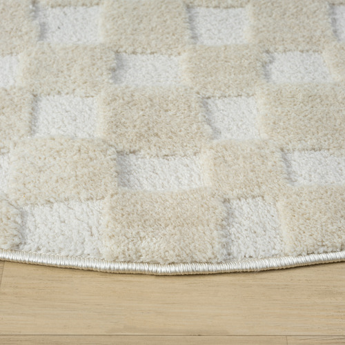 Cream Ecaterina Round Rug