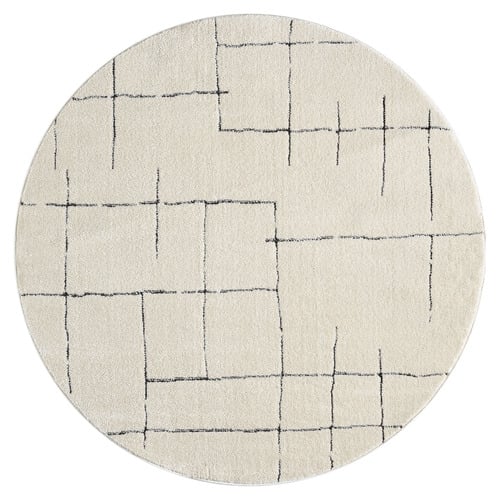 Vanilla Ecaterina Round Rug