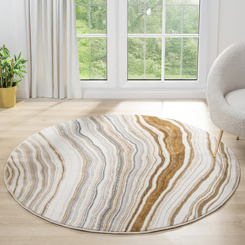 Slate Priscus Round Rug